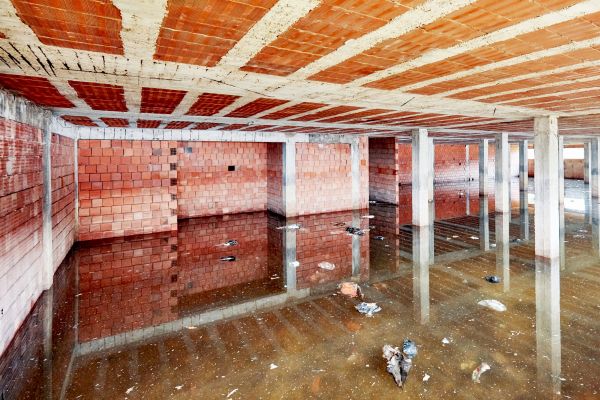 Basement Water Cleanup in Leland